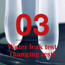 03 Water leak test(hanging test)